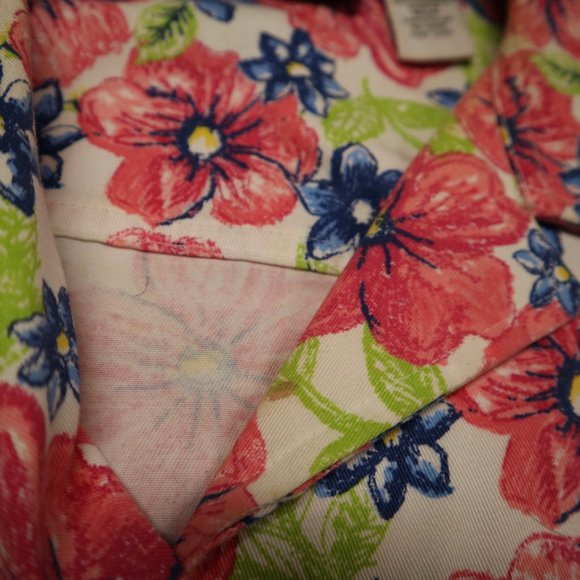 Vintage breckenridge Floral Button Up Jacket - Picture 9 of 9